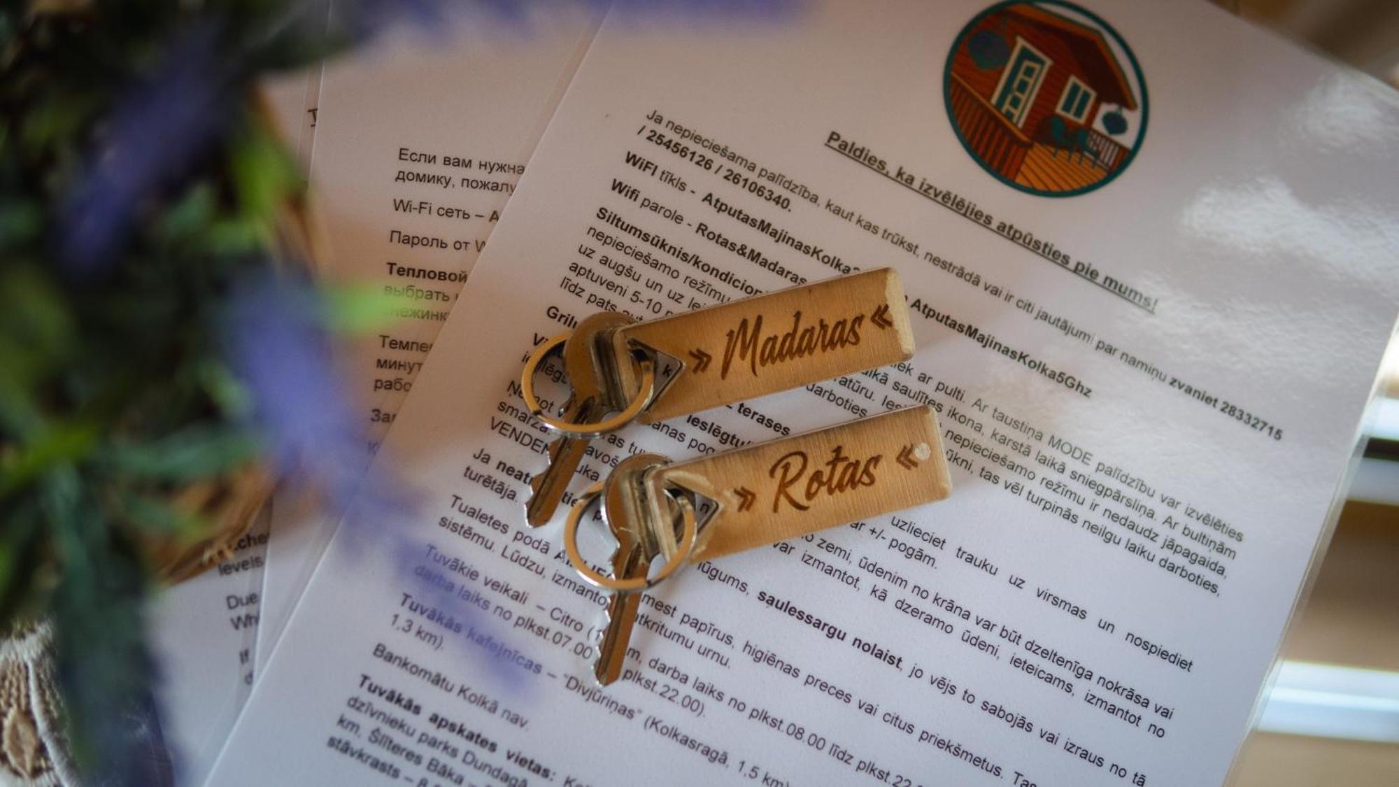 Willa Atputas Majinas Kolka- Madaras Un Rota Zewnętrze zdjęcie